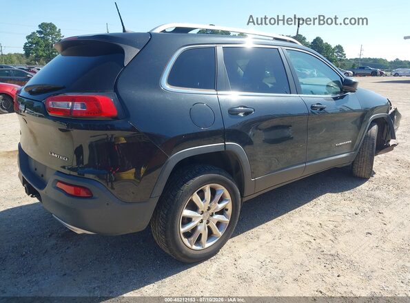 1C4PJMDS8GW214143 2016 JEEP CHEROKEE Black Rear right