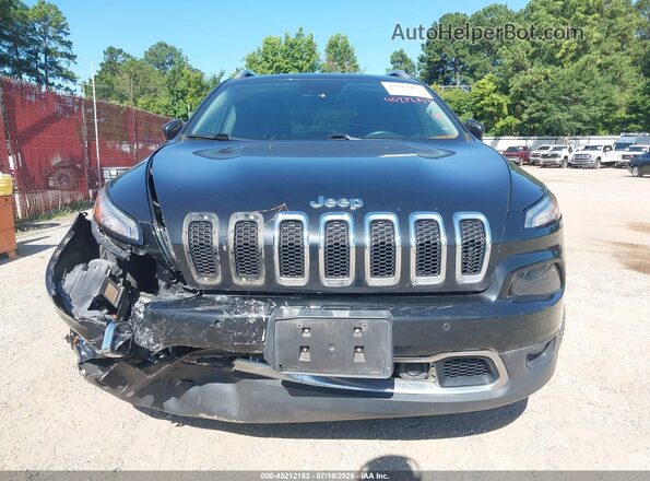 1C4PJMDS8GW214143 2016 JEEP CHEROKEE Black Instrument cluster view