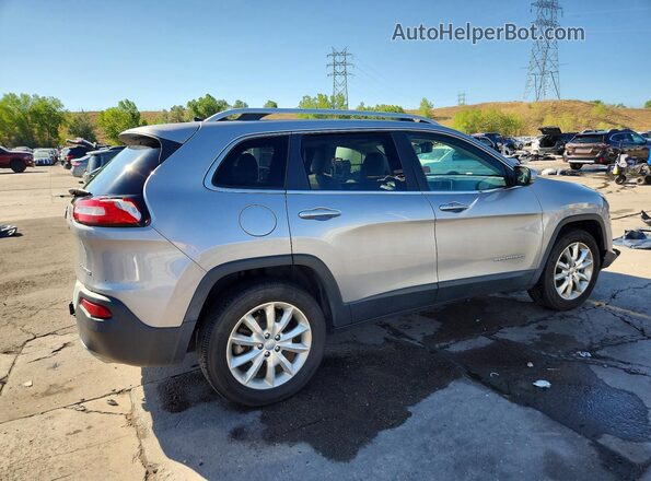 1C4PJMDS8GW251161 2016 JEEP CHEROKEE Silver Trasero derecho