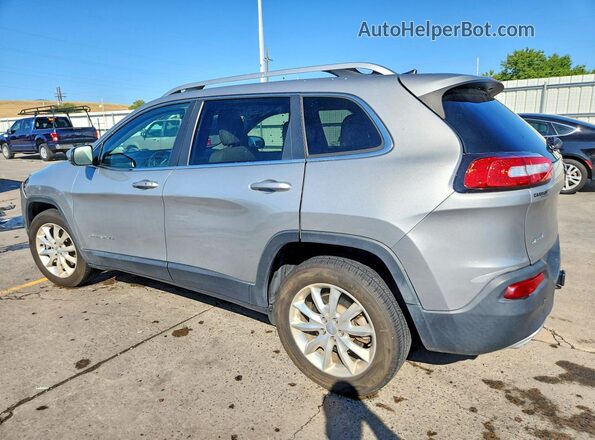 1C4PJMDS8GW251161 2016 JEEP CHEROKEE Silver Trasero izquierdo