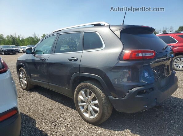 1C4PJMDS8HW558590 2017 JEEP CHEROKEE Gray Rear left