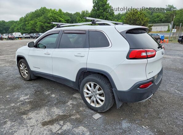 1C4PJMDS8HW563529 2017 JEEP CHEROKEE White Trasero izquierdo