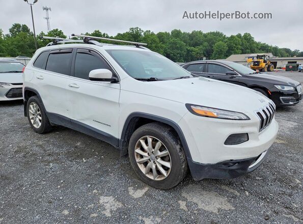 1C4PJMDS8HW563529 2017 JEEP CHEROKEE White Delantero derecho