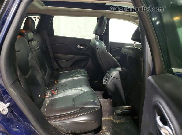 1C4PJMDS9GW241593 2016 JEEP CHEROKEE Blue Widok wnętrza z tyłu
