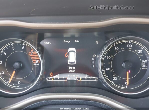 1C4PJMDSXGW140241 2016 JEEP CHEROKEE Серый Вид задних сидений
