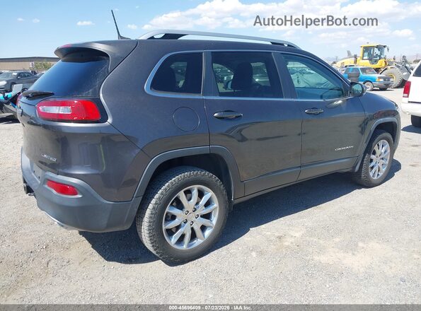 1C4PJMDSXGW140241 2016 JEEP CHEROKEE Серый Задняя правая четверть