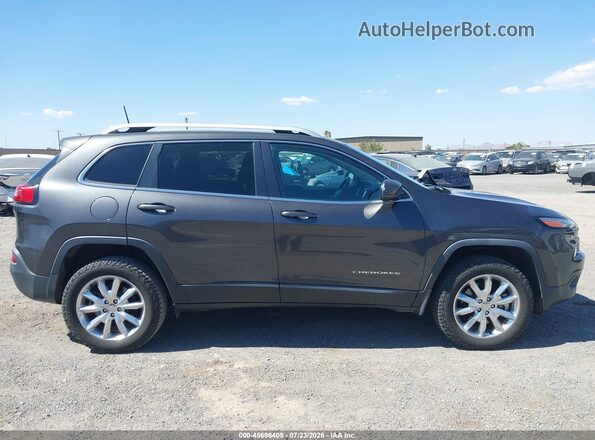1C4PJMDSXGW140241 2016 JEEP CHEROKEE Серый Вид задней части салона
