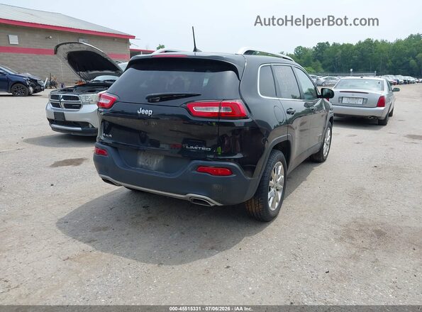 1C4PJMDSXGW169738 2016 JEEP CHEROKEE Black Tył prawy