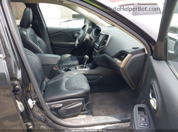1C4PJMDSXGW169738 2016 JEEP CHEROKEE Black Widok wnętrza z przodu
