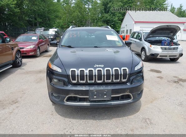 1C4PJMDSXGW169738 2016 JEEP CHEROKEE Black Widok zestawu wskaźników