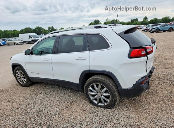 1C4PJMDSXHD214027 2017 JEEP CHEROKEE Белый Задняя левая четверть