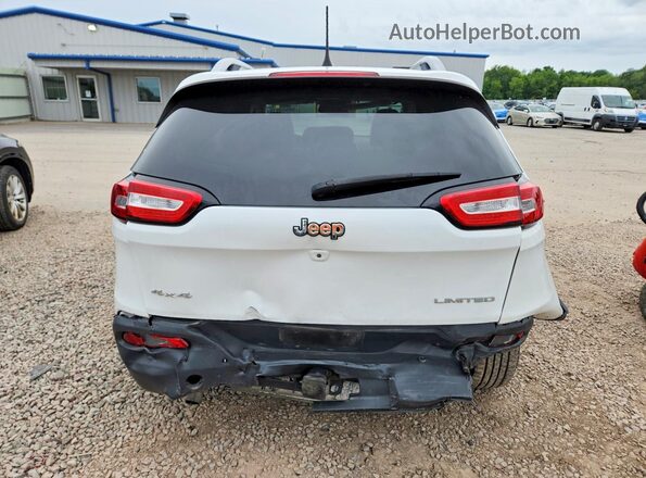 1C4PJMDSXHD214027 2017 JEEP CHEROKEE Белый Вид сзади
