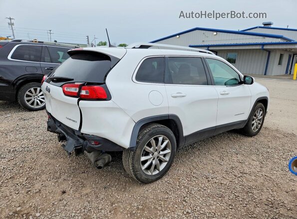1C4PJMDSXHD214027 2017 JEEP CHEROKEE Белый Задняя правая четверть