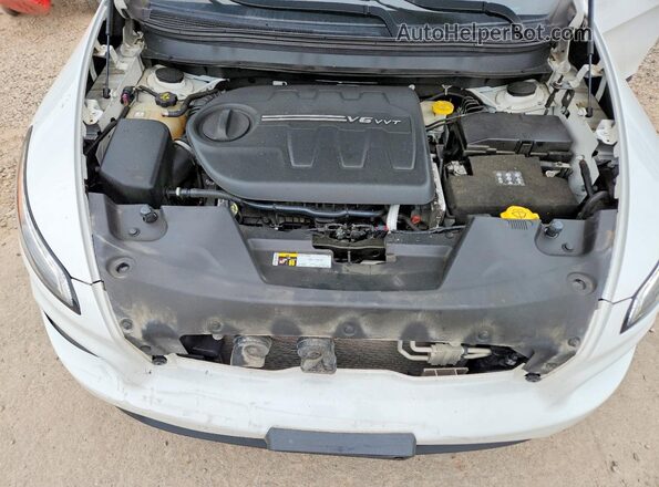 1C4PJMDSXHD214027 2017 JEEP CHEROKEE Белый Вид подкапотного пространства