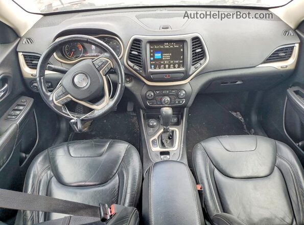 1C4PJMDSXHW521590 2017 JEEP CHEROKEE Красный Вид панели приборов