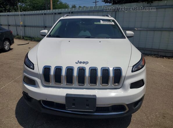 1C4PJMDSXHW637842 2017 JEEP CHEROKEE White Դիմացի տեսք