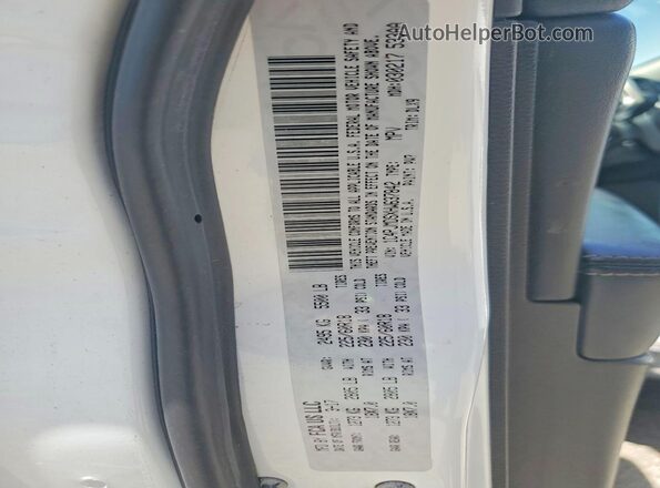 1C4PJMDSXHW637842 2017 JEEP CHEROKEE White VIN կոդի պիտակի տեսք