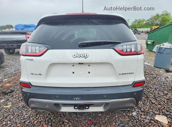 1C4PJMDX0KD245421 2019 JEEP CHEROKEE White Widok z tyłu