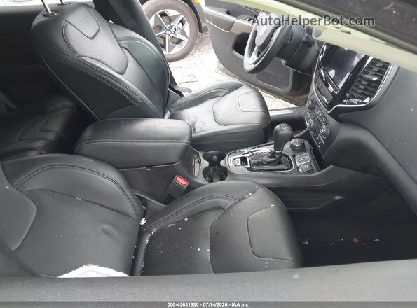 1C4PJMDX0KD261635 2019 JEEP CHEROKEE Green Вид салону спереду