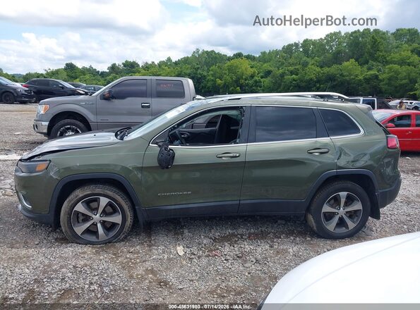 1C4PJMDX0KD261635 2019 JEEP CHEROKEE Green Вид задньої частини салону