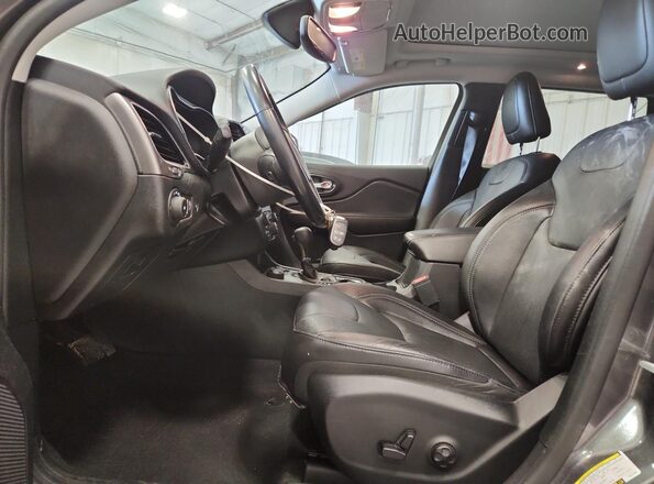 1C4PJMDX0LD562990 2020 JEEP CHEROKEE Gray Widok wnętrza z przodu