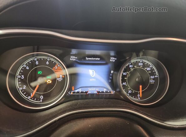 1C4PJMDX0LD562990 2020 JEEP CHEROKEE Gray Widok zestawu wskaźników