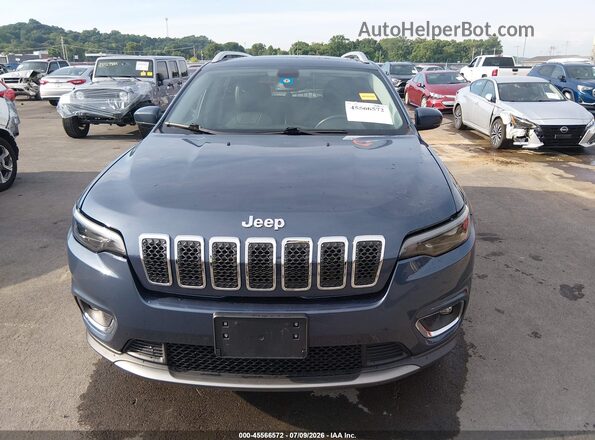1C4PJMDX0LD563623 2020 JEEP CHEROKEE Blue ხელსაწყოთა პანელის ხედი