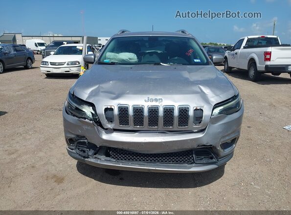 1C4PJMDX1KD133405 2019 JEEP CHEROKEE Silver Instrument cluster view