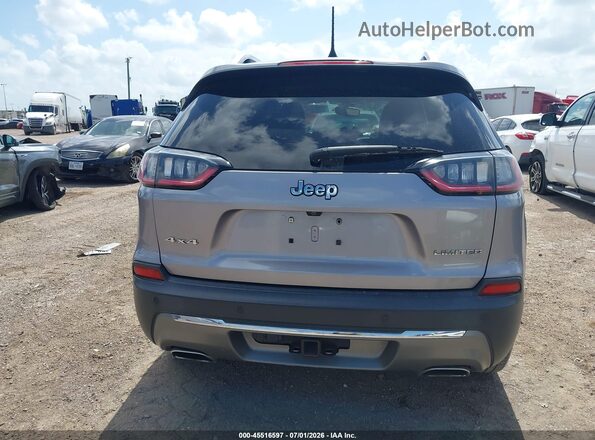 1C4PJMDX1KD133405 2019 JEEP CHEROKEE Silver 