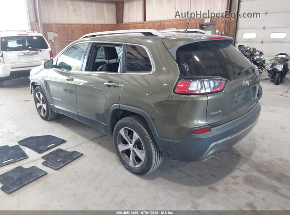 1C4PJMDX1KD157445 2019 JEEP CHEROKEE Green Tył lewy