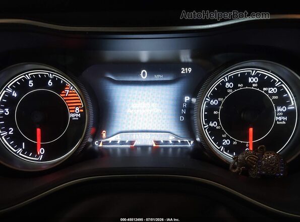 1C4PJMDX1KD157445 2019 JEEP CHEROKEE Green Widok tylnych siedzeń