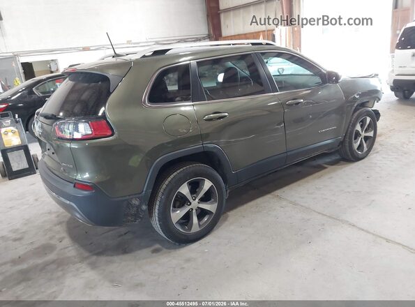 1C4PJMDX1KD157445 2019 JEEP CHEROKEE Green Tył prawy