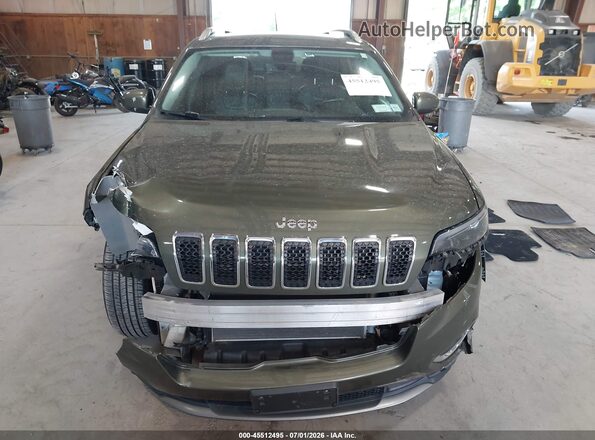 1C4PJMDX1KD157445 2019 JEEP CHEROKEE Green Widok zestawu wskaźników