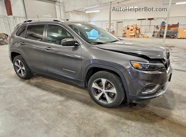 1C4PJMDX1KD217966 2019 JEEP CHEROKEE Gray Передня права чверть