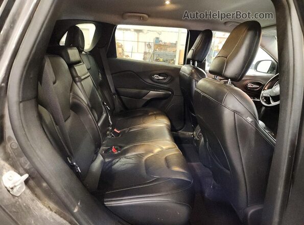 1C4PJMDX1KD217966 2019 JEEP CHEROKEE Gray Вид задньої частини салону