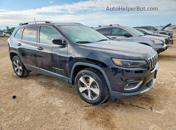 1C4PJMDX1KD238249 2019 JEEP CHEROKEE Black Delantero derecho