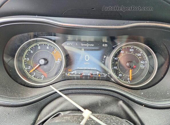 1C4PJMDX1KD238249 2019 JEEP CHEROKEE Black Vista del cuadro de instrumentos