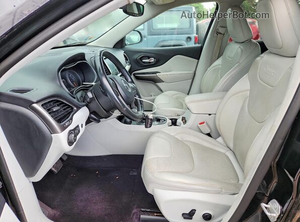 1C4PJMDX1KD238249 2019 JEEP CHEROKEE Black Vista interior delantera