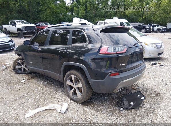 1C4PJMDX1KD238347 2019 JEEP CHEROKEE Black Հետևի ձախ