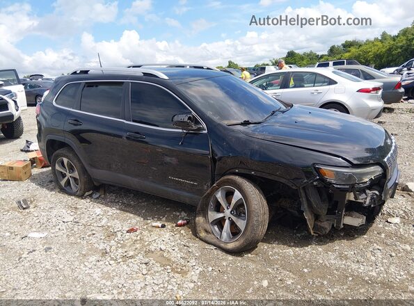 1C4PJMDX1KD238347 2019 JEEP CHEROKEE Black Սալոնի հետևի տեսք