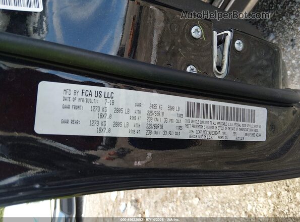 1C4PJMDX1KD238347 2019 JEEP CHEROKEE Black Շարժիչի բաժամունքի տեսք