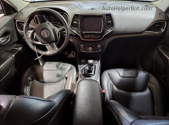 1C4PJMDX1KD260106 2019 JEEP CHEROKEE Gray Առջևի վահանակի տեսք