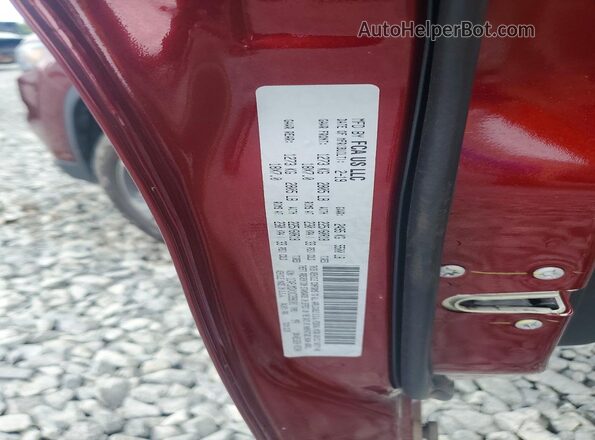 1C4PJMDX1KD398101 2019 JEEP CHEROKEE Red Widok naklejki z numerem VIN