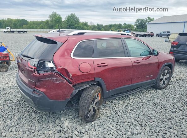 1C4PJMDX1KD398101 2019 JEEP CHEROKEE Red Tył prawy