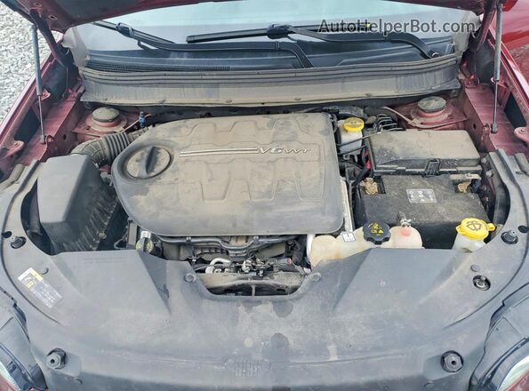 1C4PJMDX1KD398101 2019 JEEP CHEROKEE Red Widok komory silnika