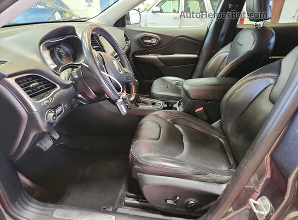 1C4PJMDX1KD408836 2019 JEEP CHEROKEE Серый Вид салона спереди