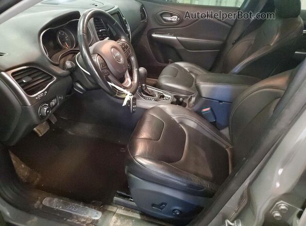 1C4PJMDX1LD583119 2020 JEEP CHEROKEE Gray წინა სალონის ხედი