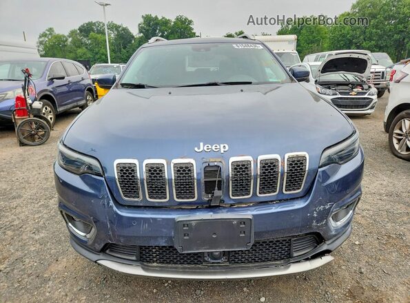 1C4PJMDX1MD174815 2021 JEEP CHEROKEE Синий Вид спереди