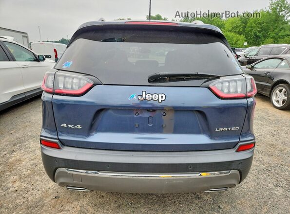1C4PJMDX1MD174815 2021 JEEP CHEROKEE Синий Вид сзади