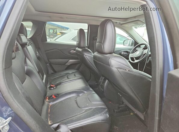1C4PJMDX1MD174815 2021 JEEP CHEROKEE Синий Вид задней части салона